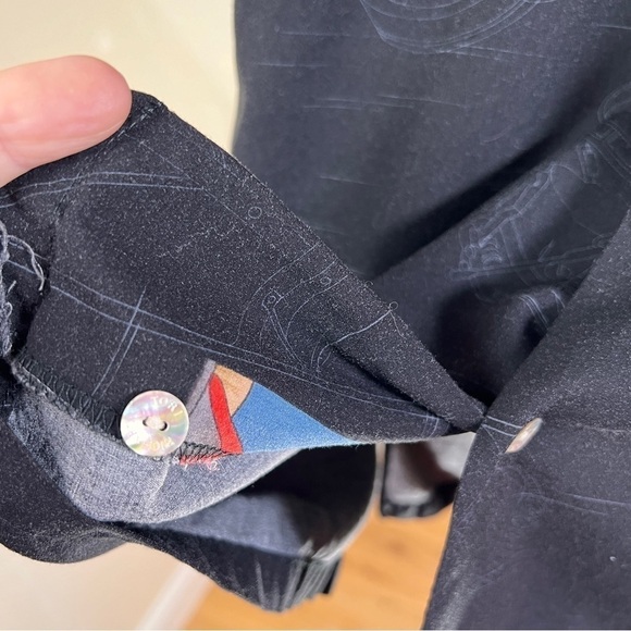 TORY RICHARD HONOLULU HI Men’s Button down shirt w/Short Sleeves. Size Medium - Picture 9 of 9